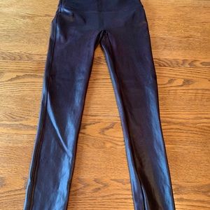 Spanx faux leather leggings
